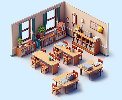 Aula disponible para alquilar